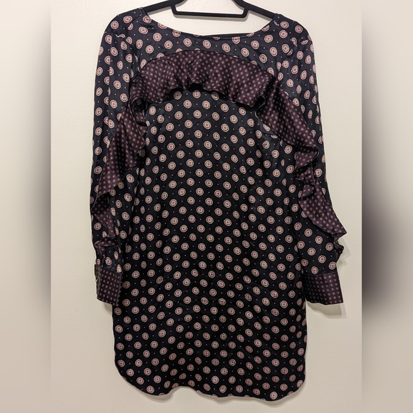 Banana Republic Pattern Silk Dress - Picture 4 of 11